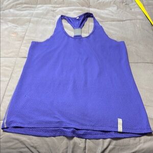 Under Armour Purple Tank Top with Racerback Design